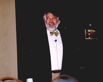 Dr. Bennett Leventhal at the Wednesday plenary shares his thoughts on learning and development.